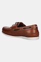 Încălțăminte Tommy Hilfiger mocasini de piele TH BOAT SHOE CORE LTH FM0FM05569 maro