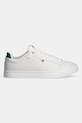 Tommy Hilfiger sneakers in pelle ICON COURT PINPERF LTH FM0FM05483 bianco SS25