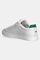 Cipők Tommy Hilfiger bőr sportcipő ICON COURT PINPERF LTH FM0FM05483 fehér