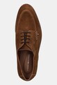 Замшеві туфлі Tommy Hilfiger HILFIGER THUNIT SUEDE M TOE SHOE коричневий FM0FM05468