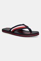 Tommy Hilfiger slapi MASSAGE HILFIGER BEACH SANDAL bleumarin FM0FM05443