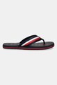 Tommy Hilfiger slapi MASSAGE HILFIGER BEACH SANDAL FM0FM05443 bleumarin SS25