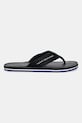 Tommy Hilfiger flip-flop HILFIGER LEATHER BEACH SANDAL FM0FM05442 fekete SS25