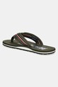 Obuwie Tommy Hilfiger japonki CORPORATE HILFIGER BEACH SANDAL FM0FM05436 zielony