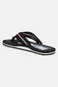 Obuwie Tommy Hilfiger japonki CORPORATE HILFIGER BEACH SANDAL FM0FM05436 czarny