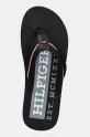 Tommy Hilfiger japonki CORPORATE HILFIGER BEACH SANDAL czarny FM0FM05436