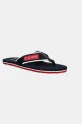 Tommy Hilfiger japonki PATCH HILFIGER BEACH SANDAL granatowy FM0FM05435