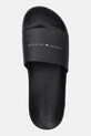 Tommy Hilfiger papuci HILIFGER NYC POOL SLIDE negru FM0FM05432