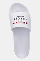 Tommy Hilfiger papuci HILFIGER FLAGS POOL SLIDE alb FM0FM05431