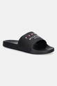 Tommy Hilfiger papuci HILFIGER FLAGS POOL SLIDE negru FM0FM05431