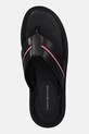 Tommy Hilfiger papuci CORE HILFIGER TOE POST LH SANDAL negru FM0FM05416
