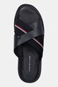 Tommy Hilfiger klapki CORE HILFIGER LH CRISS C SANDAL granatowy FM0FM05415