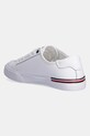 Cipők Tommy Hilfiger bőr sportcipő CORE CORPORATE VULC LEATHER FM0FM05399 fehér