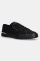 Tommy Hilfiger sneakersy CORE CORPORATE VULC CANVAS Planet friendly czarny FM0FM05398