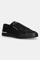 Tommy Hilfiger sneakers CORE CORPORATE VULC CANVAS Planet friendly negru FM0FM05398