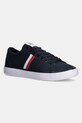 Tommy Hilfiger tenisówki TH HI VULC LOW CORE STRIPES MESH granatowy FM0FM05393