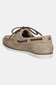 Boty Semišové mokasíny Tommy Hilfiger TH BOAT SHOE CORE SUEDE FM0FM05387 béžová