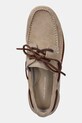 Semišové mokasíny Tommy Hilfiger TH BOAT SHOE CORE SUEDE béžová FM0FM05387