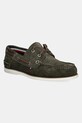 Замшевые мокасины Tommy Hilfiger TH BOAT SHOE CORE SUEDE замш зелёный FM0FM05387