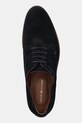 Tommy Hilfiger pantofi de piele intoarsa HILFIGER THUNIT SUEDE SHOE bleumarin FM0FM05377