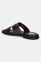 Obuv Kožené šľapky Tommy Hilfiger PREMIUM HILFIGER SLIPON LH SAND FM0FM05357 hnedá