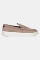 Tommy Hilfiger mocassini in camoscio MODERN LIGHT HYBRID SUEDE LOAFER FM0FM05354 marrone SS25