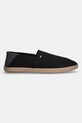 Tommy Hilfiger espadryle HILFIGER ESPADRILLE CORE TEXTILE FM0FM05353 czarny SS25