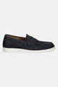 Мокасини з нубуку Tommy Hilfiger TOMMY HILFIGER NUBUCK P LOAFER FM0FM05350 темно-синій SS25