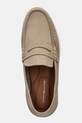 Tommy Hilfiger mocasini din nubuc TOMMY HILFIGER NUBUCK P LOAFER bej FM0FM05350