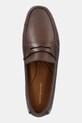 Кожаные мокасины Tommy Hilfiger CORPOARTE HILFIGER LTH DRIVER коричневый FM0FM04810
