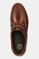 Barbour półbuty skórzane Wake brązowy MFO0684TA52