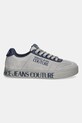 Versace Jeans Couture sneakers din piele intoarsă 78YA3SK6.ZPB02.800 gri SS25