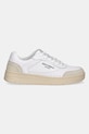 Just Cavalli sneakers din piele 78QA3SM8ZPA90003 alb SS25