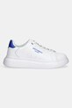Just Cavalli bőr sportcipő 78QA3SBFZPA96003 fehér SS25