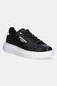 Just Cavalli sneakers din piele mic de statură negru 78QA3SBFZPA96899