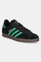 Tenisice od brušene kože adidas Originals Gazelle brušena koža crna JH5394