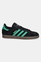 Tenisice od brušene kože adidas Originals Gazelle JH5394 crna SS25