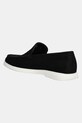 Obuwie BOSS mokasyny zamszowe Sienne 50541738.001 czarny