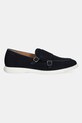 BOSS mocasini din piele intoarsa Sienne 50541760.401 bleumarin SS25