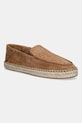BOSS espadrile din piele intoarsa Madeira maro 50541781.212