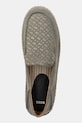 BOSS espadryle zamszowe Madeira zielony 50541781.342