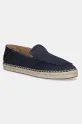 BOSS espadryle zamszowe Madeira granatowy 50541781.401