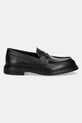 Кожаные мокасины Emporio Armani X4A190.XR207.K001 чёрный SS25