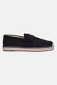 Emporio Armani espadryle zamszowe X4S032.XR339.N151 granatowy SS25