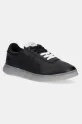 Emporio Armani sneakersy skórzane niska czarny X4X694.XF846.00002