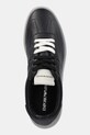 Emporio Armani bőr sportcipő fekete X4X694.XF846.00002