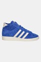 Tenisice od brušene kože adidas Originals Jabbar HI JI3446 ljubičasta SS25