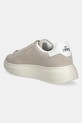 Încălțăminte Liu Jo sneakers din piele BIG 01 7B5005PX002S1882 bej