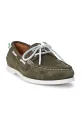 Polo Ralph Lauren mocasini din piele intoarsa Merton Boat 803961291002.301 verde SS25