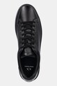 Kožené tenisky Armani Exchange čierna XM000141.AF11912.UC001